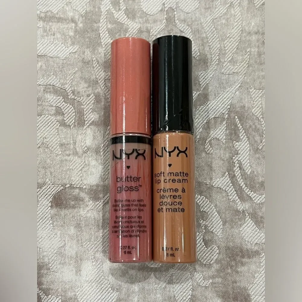 NYX Butter Gloss - Vanilla Cream Pie #BLG09 and Cairo Bundle, New